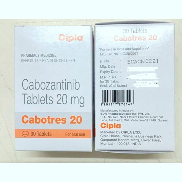 cabotres 20mg tablet