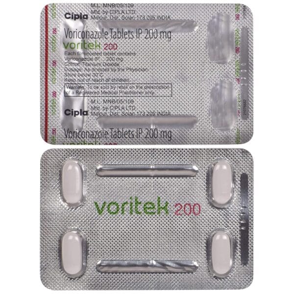 Voritek 200mg tablet