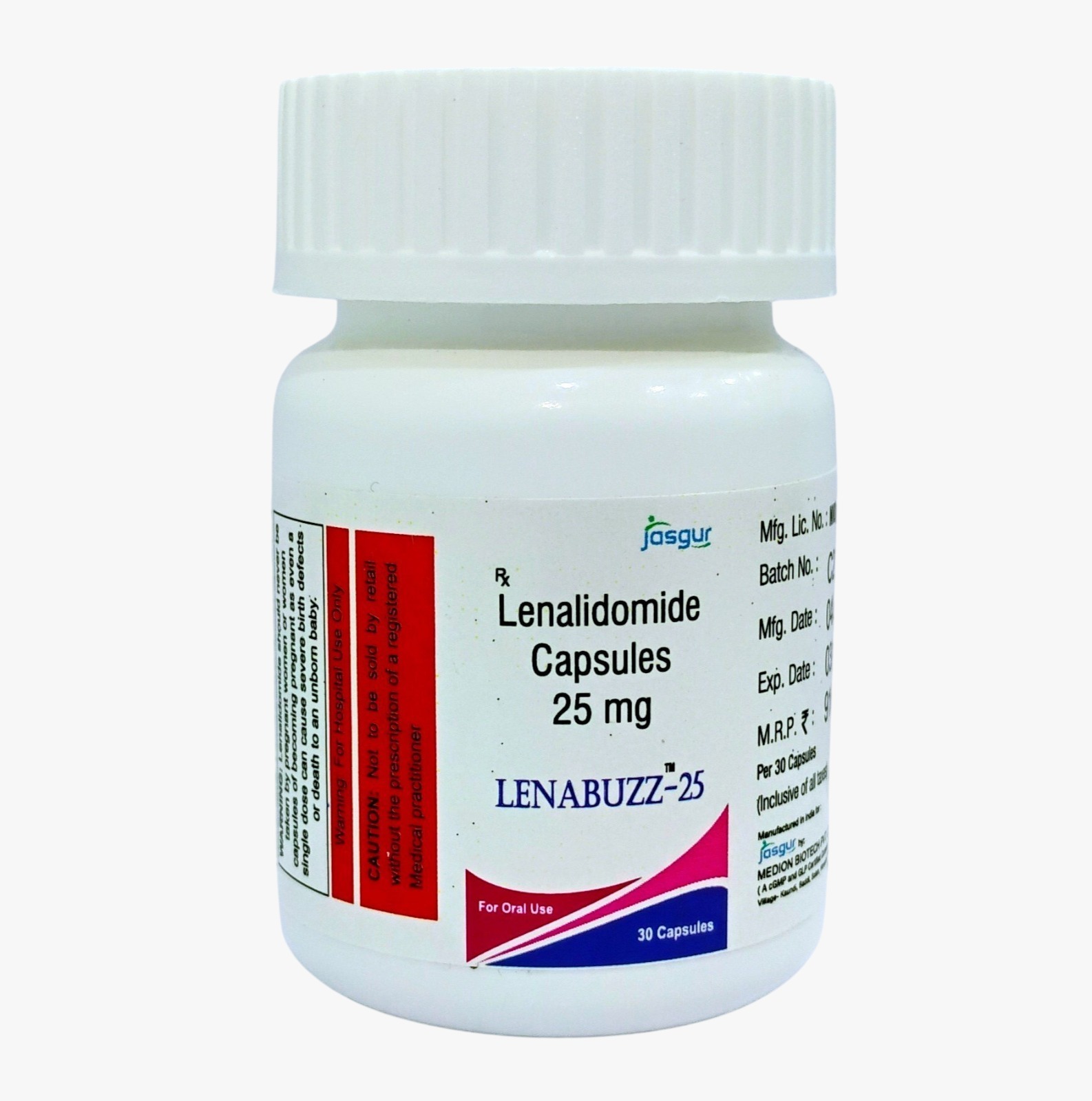 Lenabuzz 25mg Capsule